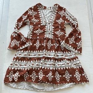 Sunday Up Aztec Dress